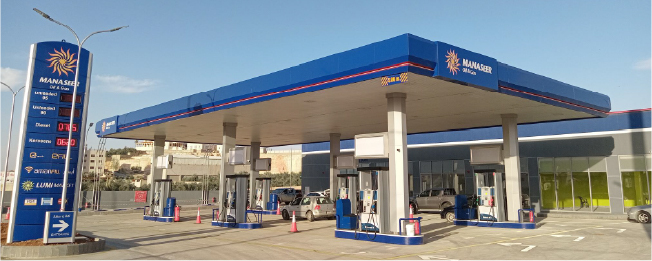 NEW GAS STATION Ad-Dhlail Station AT YOUR SERVICE